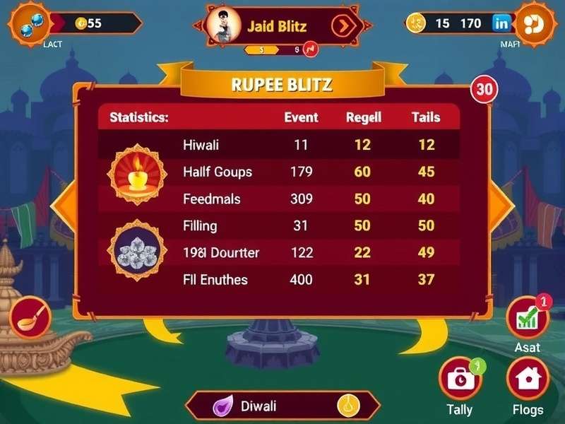 Rupee Blitz Diwali Event Screenshot